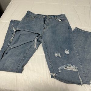 Ripped Jeans ! Barley worn !